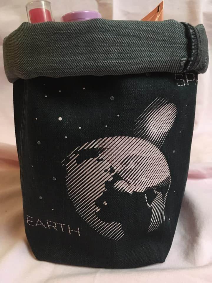 2 x OUT OF SPACE - Erde und Mond Weltall - 1 Folien Illusions Foto Plotter und Laser-Datei als SVG und DXF - Sewando