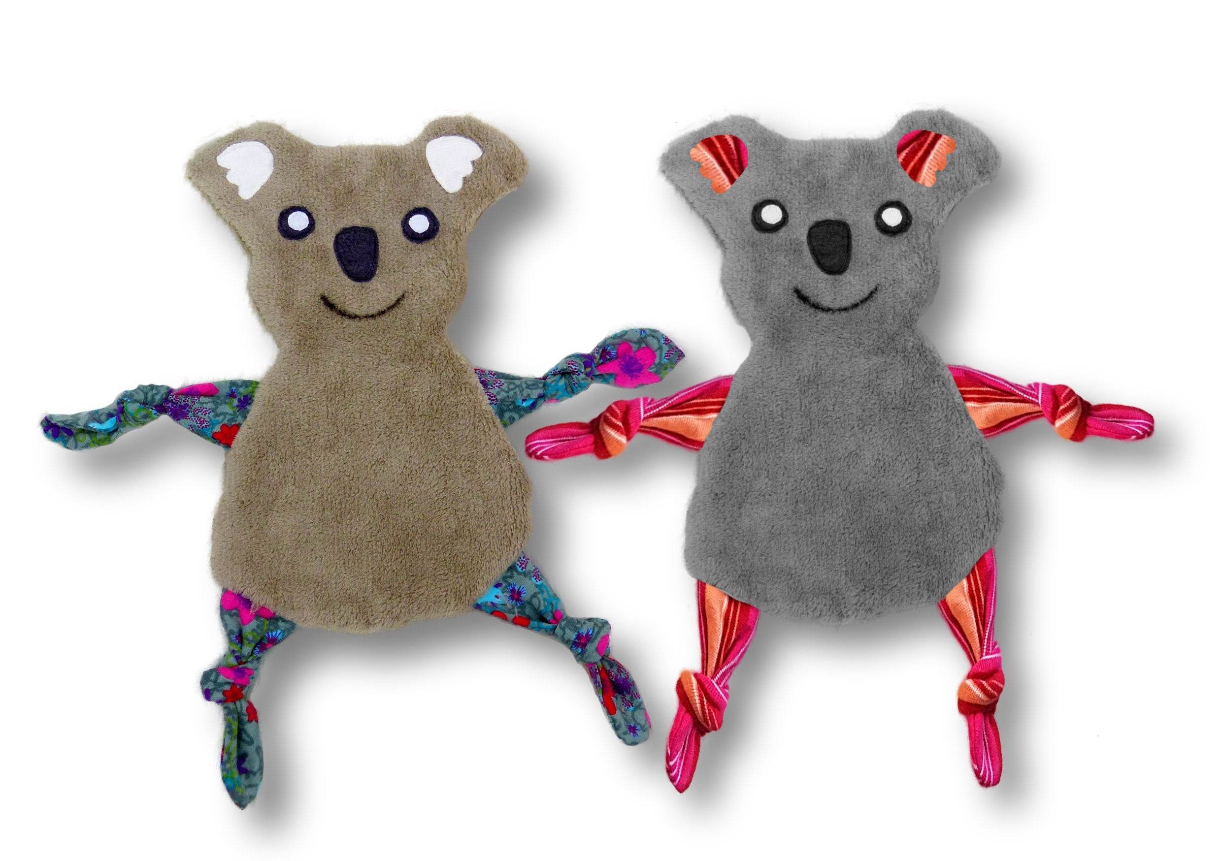 Schnittmuster mit Nähanleitung Koala Kuscheltuch, Kuscheltier, Schmusetuch - Sewando