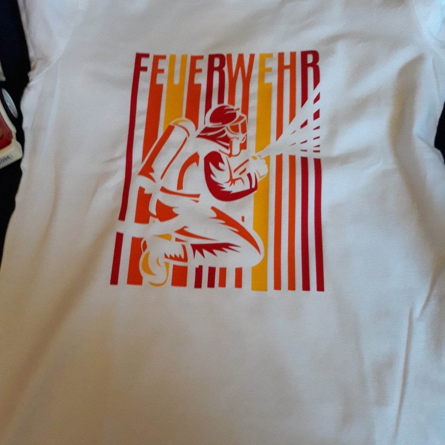 Shadow Lines - FEUERWEHR, Plotter und Laser-Datei als SVG und DXF - Sewando