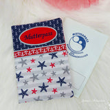 Stickdatei Mutterpasshülle SET 1, Rahmen 20 cm x 30 cm, ITH, 6 Dateien, Mama, Schwanger, Baby, Hülle, Umschlag - Sewando