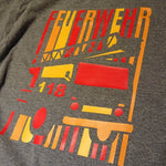 Plotterdatei Shadow Lines - FEUERWEHR Motiv2 inklusive 122 und 118 Schweiz Österreich svg dxf cutfile - Sewando