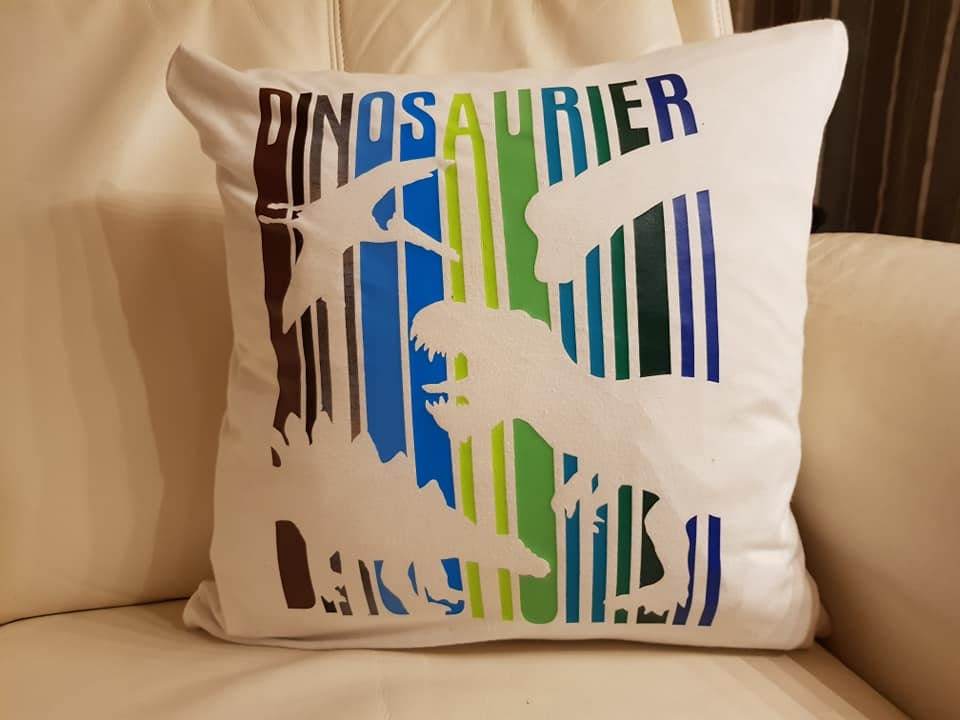 DinoLines mit normalen Details, Plotterdatei als SVG und DXF - Sewando