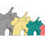 Stickdatei Elefant Applikation - vier Größen, Aufnäher, sticken - Sewando