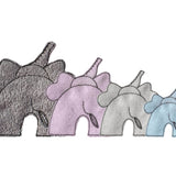Stickdatei Elefant Applikation - vier Größen, Aufnäher, sticken - Sewando