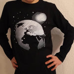 2 x OUT OF SPACE - Erde und Mond Weltall - 1 Folien Illusions Foto Plotter und Laser-Datei als SVG und DXF - Sewando
