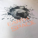 2 x OUT OF SPACE - Erde und Mond Weltall - 1 Folien Illusions Foto Plotter und Laser-Datei als SVG und DXF - Sewando