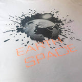 2 x OUT OF SPACE - Erde und Mond Weltall - 1 Folien Illusions Foto Plotter und Laser-Datei als SVG und DXF - Sewando