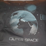 2 x OUT OF SPACE - Erde und Mond Weltall - 1 Folien Illusions Foto Plotter und Laser-Datei als SVG und DXF - Sewando