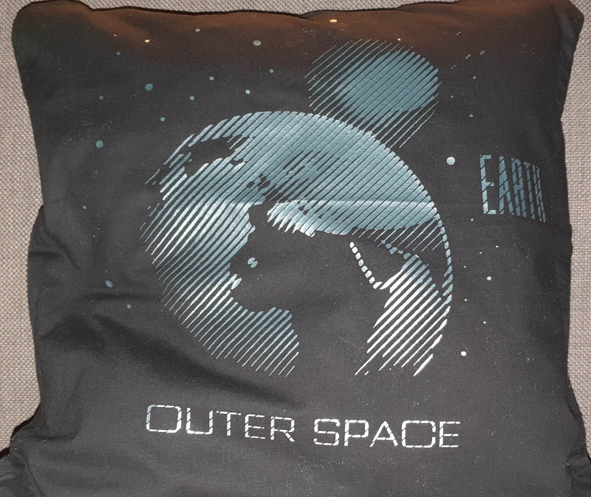 2 x OUT OF SPACE - Erde und Mond Weltall - 1 Folien Illusions Foto Plotter und Laser-Datei als SVG und DXF - Sewando