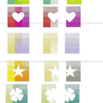12 FARBEN - KOMPLETT SET Wörter Sprüche Symbole Buchstaben Plotterdatei - Sewando