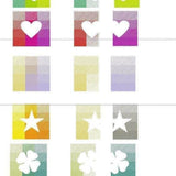 12 FARBEN - KOMPLETT SET Wörter Sprüche Symbole Buchstaben Plotterdatei - Sewando