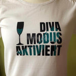 Plotterdatei Diva Tussi Queen Prinzessin Modus SVG und DXF - Sewando