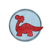 Stickdatei Doodle Button Dino - Rahmen ab 10 cm x 10 cm, Applikation, Dinosaurier, Button, sticken - Sewando