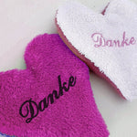 Stickdatei Herz ITH Danke - Rahmen 13 cm x 18 cm, Danke, Herz - Sewando