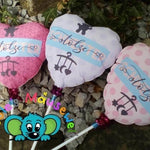 Baby Shadow Deko zur Geburt / Taufe, Plotter und Laser-Datei als SVG und DXF - Sewando