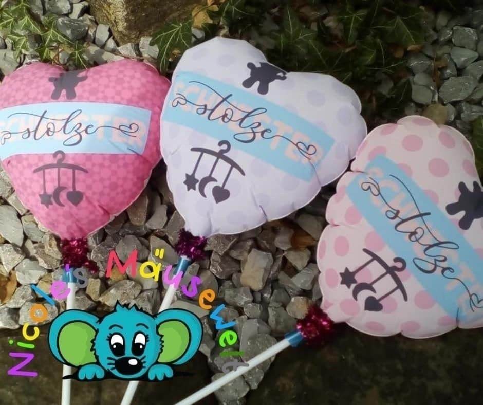 Baby Shadow Deko zur Geburt / Taufe, Plotter und Laser-Datei als SVG und DXF - Sewando