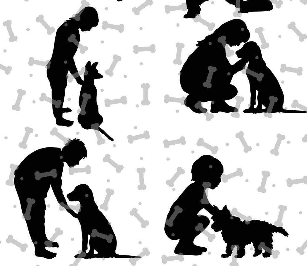 Plotterdatei Doglove - Hundeliebe - Kinder Edition SVG DXF PLOTT - Sewando
