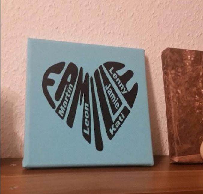 Familien Herzen - SPECIAL EDITION - Design mein Design, Plotterdatei, Laserdatei - Sewando
