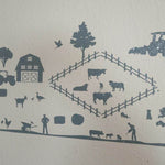 Bauernhof Garten Wiese Weide MEGA MULTIPLOTT KOMPLETTSET Maschinen Tiere und Landschaft, Plotter- Laser-Datei als SVG und DXF - Sewando