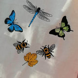 Insekten - die Freunde aus Wald und Wiese KOMPLETTSET, Plotter- Laser-Datei als SVG und DXF - Sewando