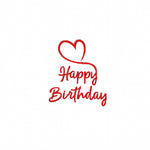 Stickdatei Schriftzug Happy Birthday, Glückwunsch, Geburtstag - Sewando