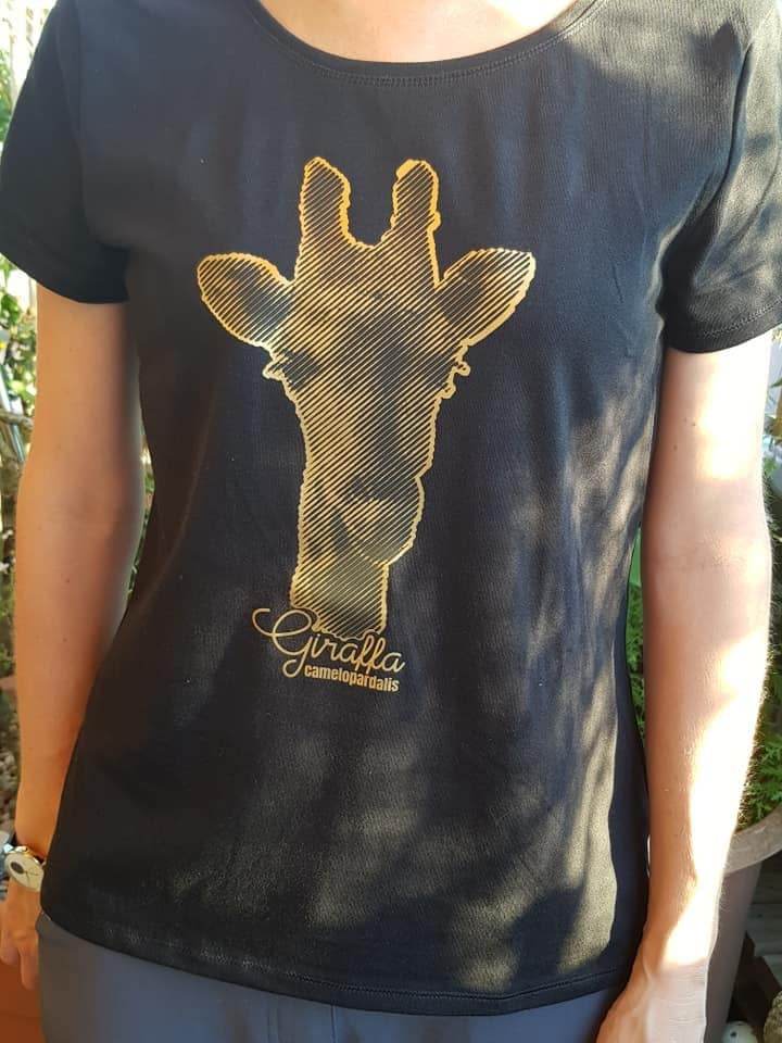 Plotterdatei GIRAFFE Giraffa camelopardalis - 4 Versionen inkl Offset Versionen LINEART - Sewando
