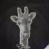 Plotterdatei GIRAFFE Giraffa camelopardalis - 4 Versionen inkl Offset Versionen LINEART - Sewando