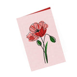 Stickdatei Klatschmohn - je zwei Varianten, 10x10 und 13x18, Mohn, Blume - Sewando