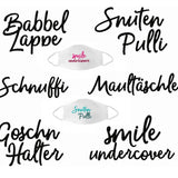 Stickdatei Sprüche, Spruch, Schriften - Sewando