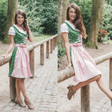 Dirndl mit Herzausschnitt inkl. Dirndlbluse Gr. 32-50 in 2 Cup Größen, Dirndl BELLA, PDF Schnittmuster