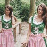 Dirndl mit Herzausschnitt inkl. Dirndlbluse Gr. 32-50 in 2 Cup Größen, Dirndl BELLA, PDF Schnittmuster