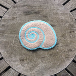 Abschminkpad Schneckenhaus Stickdatei ITH 10x10 cm Waschpad Muschel Meer Strand maritim Sommer Garten - Sewando