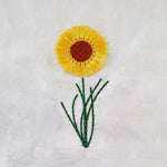 Stickdatei Fransenblume - Rahmen ab 10 cm x 10 cm, Blume, Sonnenblume, Fransen - Sewando