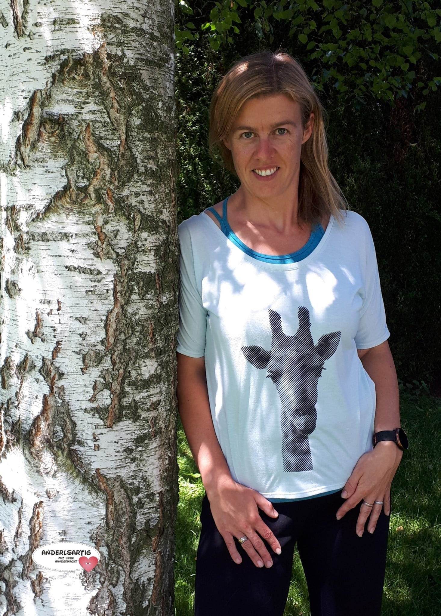 Plotterdatei GIRAFFE Giraffa camelopardalis - 4 Versionen inkl Offset Versionen LINEART - Sewando
