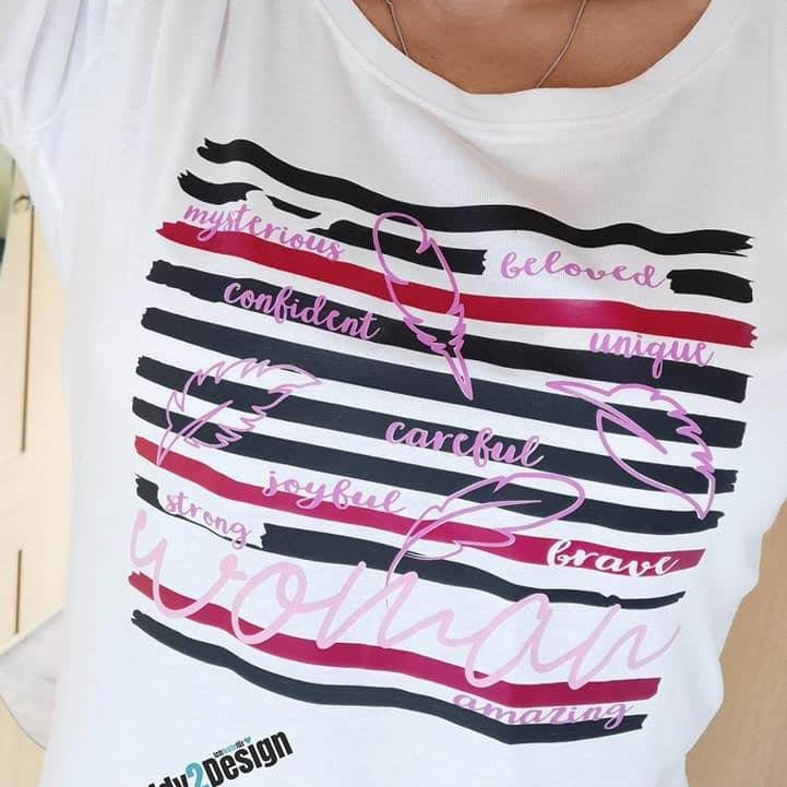 WOMAN WORLD - dein Style dein Leben, Plotter und Laser-Datei als SVG und DXF - Sewando