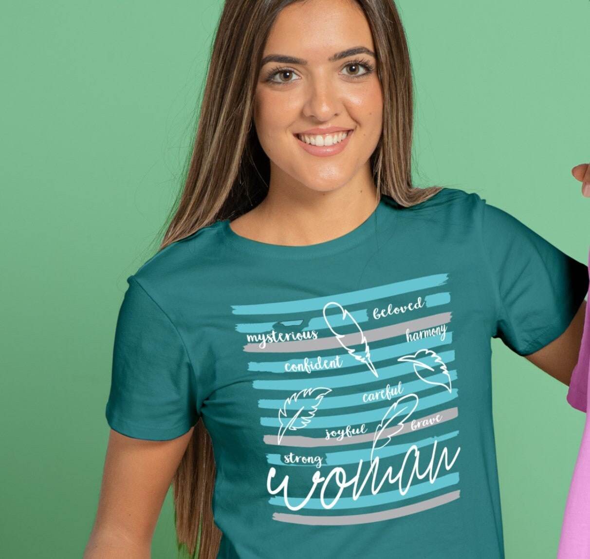 WOMAN WORLD - dein Style dein Leben, Plotter und Laser-Datei als SVG und DXF - Sewando