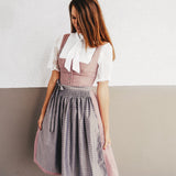 Dirndl Classico mit Münchner Ausschnitt und Keileinsätzen, gerader Ausschnitt, Gr. 32-50, PDF Schnittmuster