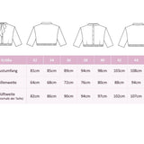 Dirndlbluse mit Stehkragen und Schluppe, Elegante, Gr. 32-50, PDF Schnittmuster