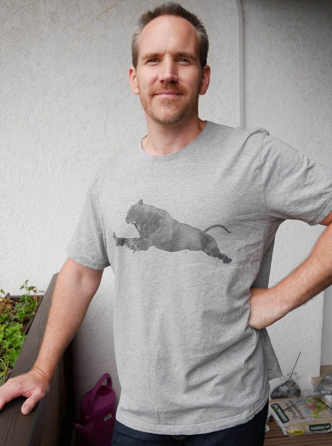 PANTHER LineArt in 3 Versionen mit speziell geteilter A4 Version Plotter und Laser-Datei als SVG und DXF - Sewando