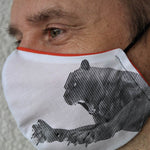 PANTHER LineArt in 3 Versionen mit speziell geteilter A4 Version Plotter und Laser-Datei als SVG und DXF - Sewando