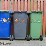 Plotterdateien-Bundle ALLE MÜLLMÄNNCHEN svg + dxf - Sewando