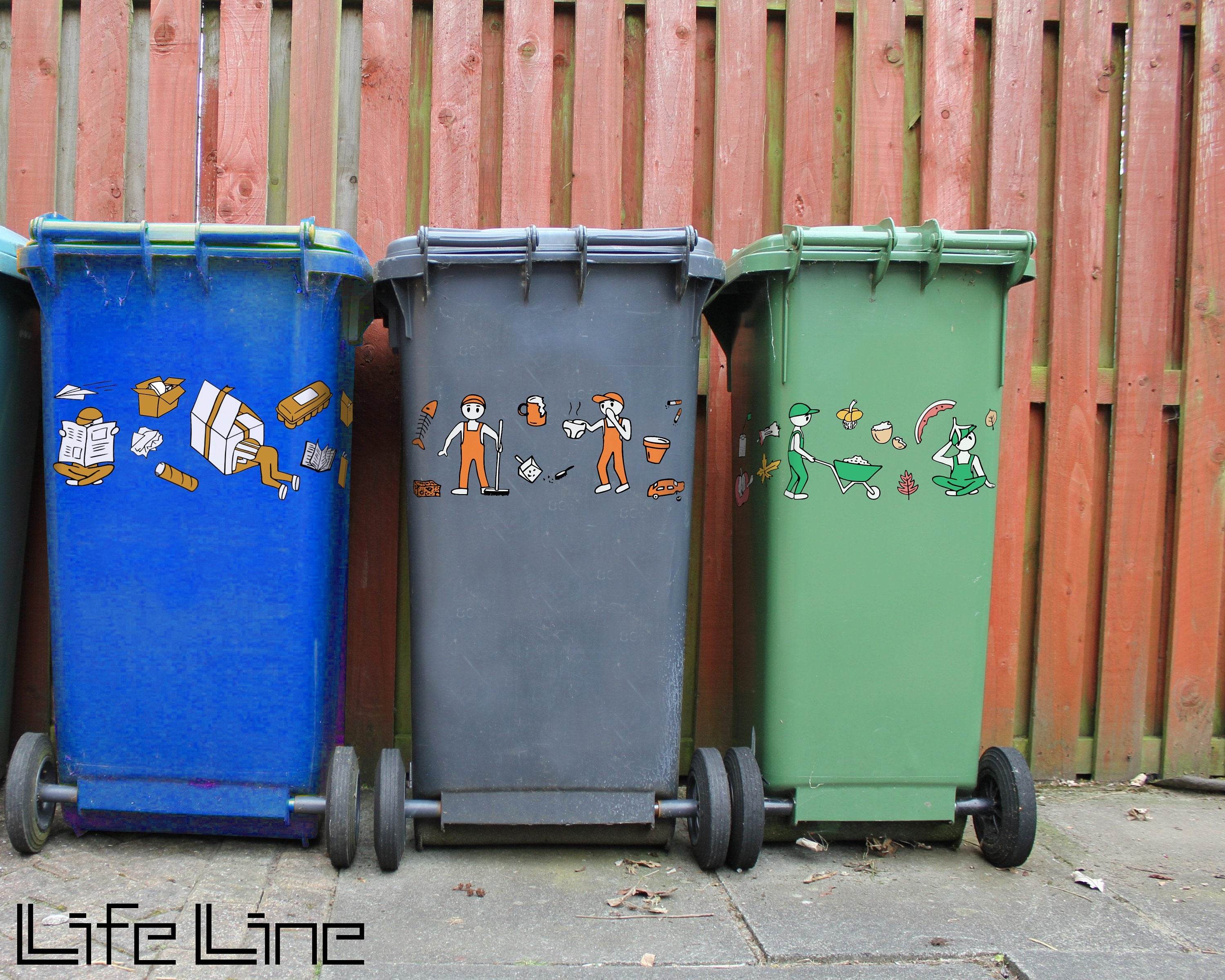 Plotterdateien-Bundle ALLE MÜLLMÄNNCHEN svg + dxf - Sewando