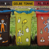 Plotterdateien-Bundle ALLE MÜLLMÄNNCHEN svg + dxf - Sewando