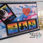Plotterdatei DOGLOVE - HUNDELIEBE - Erwachsene - gemischte Rassen SVG DXF PLOTT - Sewando