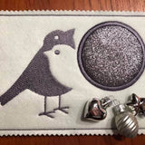 Schatten-Illusions-Stickdatei - Vögel - 10x10 18x13 - Sewando