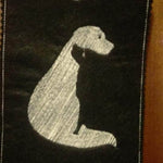 Schatten-Illusions-Stickdatei - Hunde Liebe 1 - 10x10 18x13, Stickdatei - Sewando