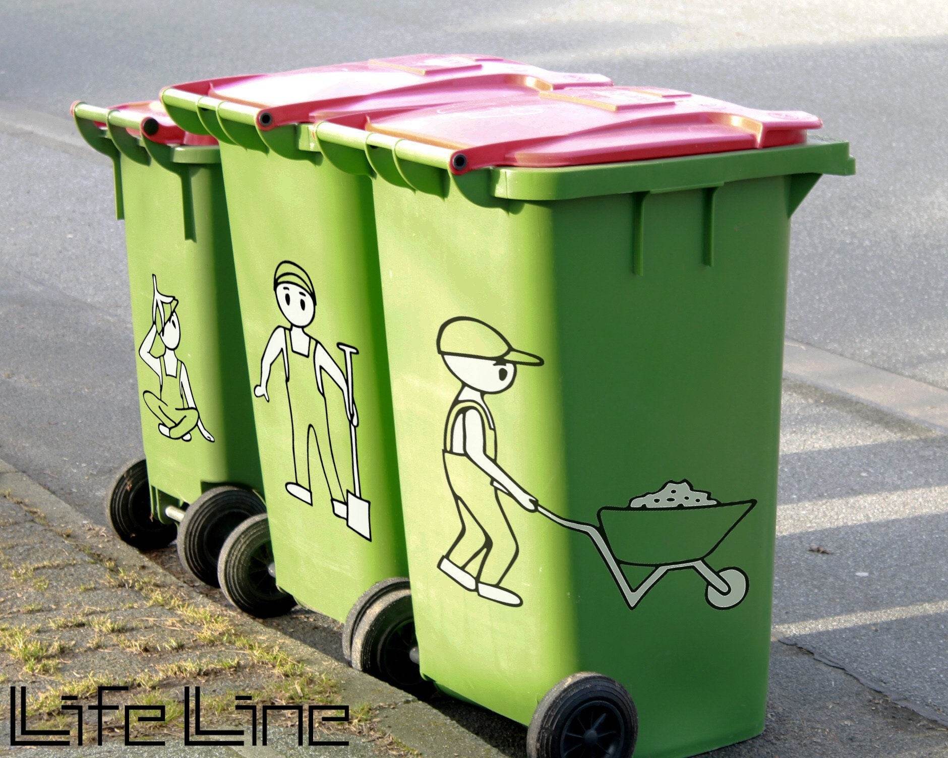 Plotterdateien-Bundle ALLE MÜLLMÄNNCHEN svg + dxf - Sewando