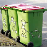 Plotterdateien-Bundle ALLE MÜLLMÄNNCHEN svg + dxf - Sewando