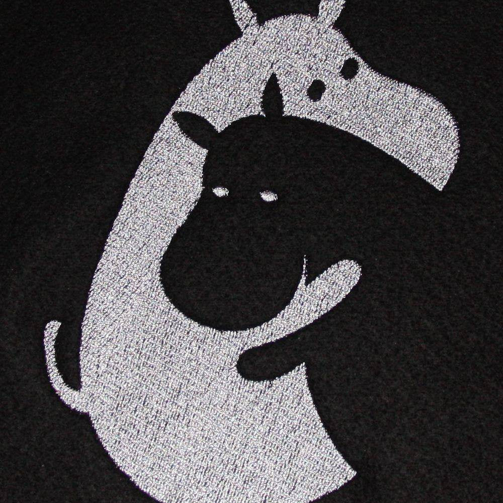 Schatten-Illusions-Stick - HIPPOS / NILPFERDE - 10x10 18x13, Stickdatei - Sewando