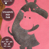 Schatten-Illusions-Stick - HIPPOS / NILPFERDE - 10x10 18x13, Stickdatei - Sewando